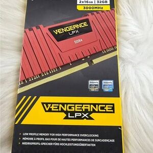 Corsair Vengeance LPX DDR4 Memory - Red and Yellow